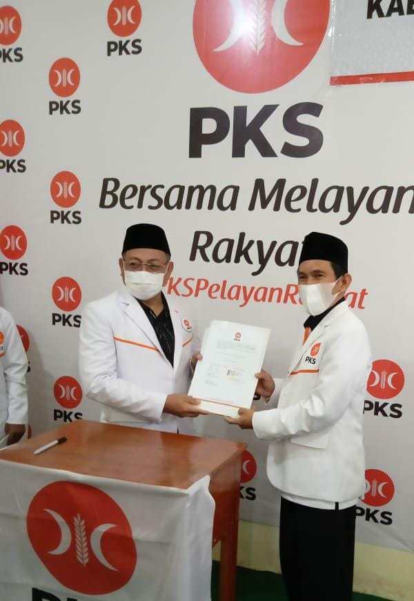 Bupati OKUS Hadiri Pelantikan Pengurus MPD, DPD dan DED PKS OKU Selatan 3 IMG 20210309 194926 604
