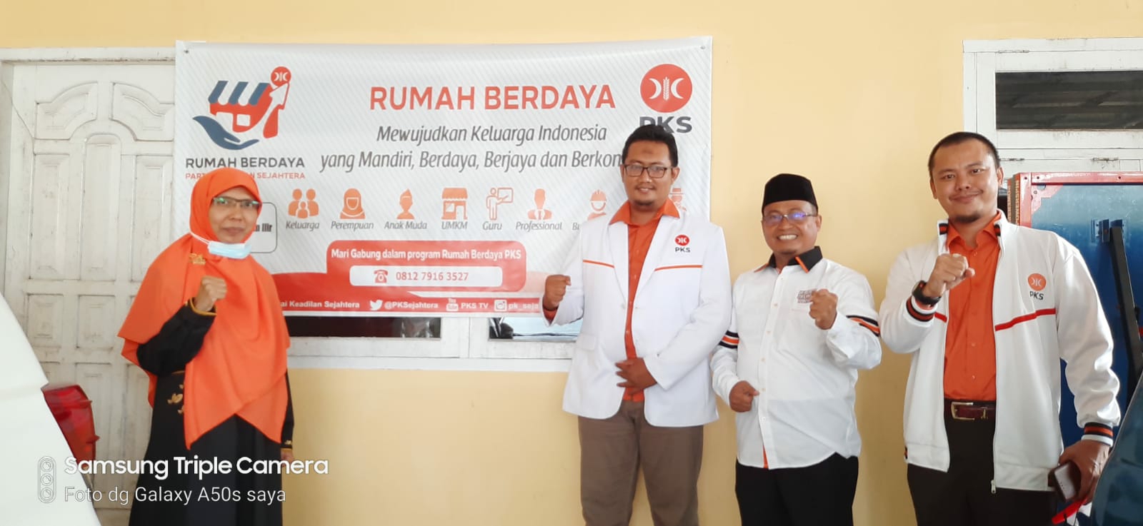 PKS Ogan Ilir Launching 'Rumah Berdaya' : Wadah Pemberdayaan UMKM 2 SAVE 20211108 110036