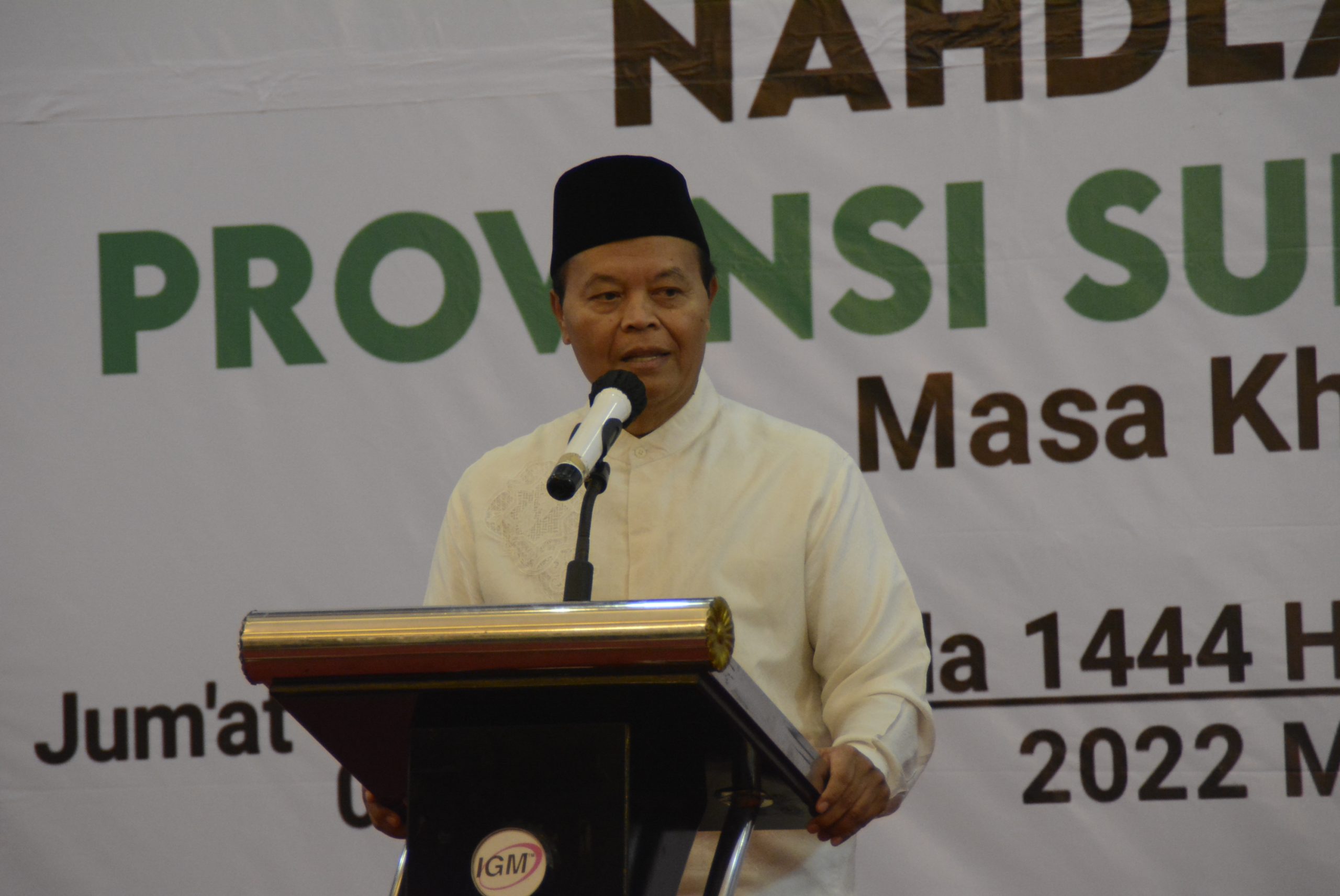 Hadiri Pelantikan Pimpinan Wilayah Jam'iyyatul Qurro’ wal Huffaz NU Sumsel, Hidayat Nur Wahid Ajak Gencarkan Cetak Generasi Cinta Al- Qur’an 1 DSC0382 1 scaled